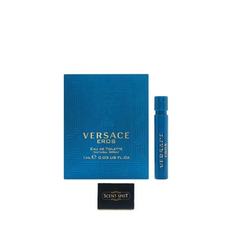 versace eros sample free|Versace Eros Eau De Toilette Travel Sample Spray Vial .03 Oz/1 Ml.